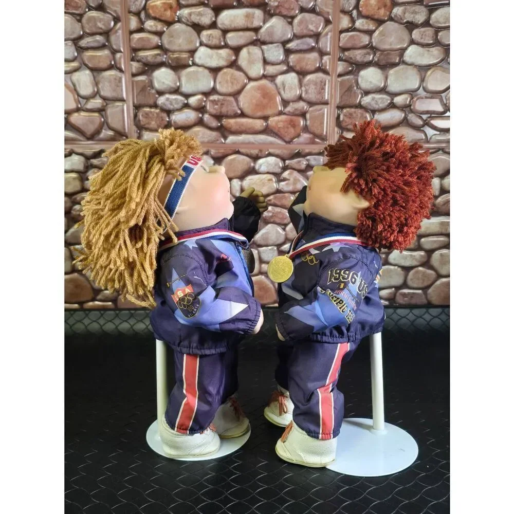 Cabbage Patch Kids Dolls The Danbury Mint Porcelain Collector 1996 Olympics